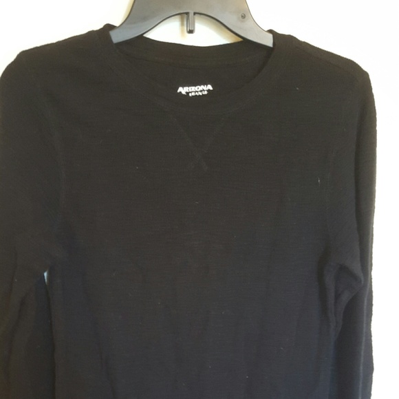 Arizona Jeans Navy Full Sleeve Cotton Knit Shirt - Picture 1 of 3